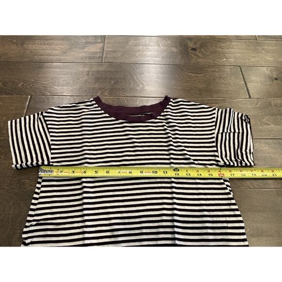 Madewell Rivet & Thread Womens Striped Cropped Short Sleeve Top Size XXS USA - Picture 8 of 8